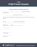 Image result for can i sign a consent to medical treatment when my child is traveling
