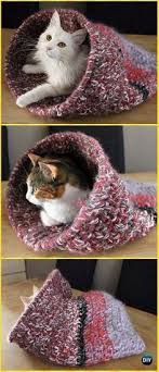Crochet Cat Cave Free Pattern Crochet Cat House Patterns Cathousehandmade Catsdiybed Evcil Hayvanlar Kedi Evi Orgu