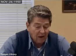 President Reagan's message about the Soviet Union (Russia), 1988.