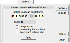 Quickly convert text letters to uppercase. Instant Text V Pro Glossary Workshop