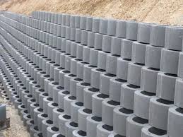 Concrete block retaining wall construction consists of number of phases including excavation, foundation soil preparation, retaining wall base construction, concrete block unit placement, grouting and drainage system installation. Hollow Concrete Block Lockstone Phi Group For Retaining Walls Exposed