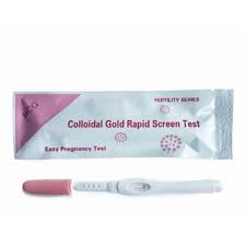Bagaimanakah cara menggunakan alat penguji kehamilan di rumah? Colloidal Gold Rapid Screen Test Tes Kehamilan Akurat Tespek Compact Easy Pregnancy Test Stick Shopee Indonesia