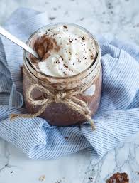 Overnight oats are a healthy eating trend you can really dig into. Chocolate Protein Overnight Oats Feasting Not Fasting