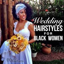 A chic wedding hairstyle with a twisted a relaxed boho wedding half updo with a large loose braid and waves down is a beautiful and easy to make idea. 47 Wedding Hairstyles For Black Women To Drool Over 2018