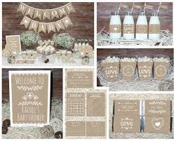 Save Over 50 With The Baby Shower Mega Set This Adorable Printable Rustic Baby Shower Decorations Neutral Rustic Baby Shower Decorations Rustic Baby Shower