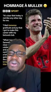 Hommage à Thomas Müller : Un départ touchant