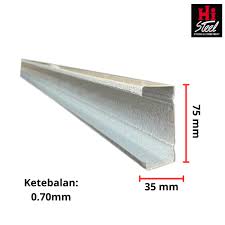 Baja Ringan Hi Steel 0.70mm / Truss / Kanal C / Kaso