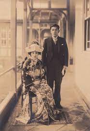 pin by diane olech on black white bygone 4 japanese couple japanese history japan photo
