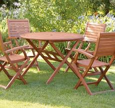 Wooden garden furniture sets include one table and four chairs. Perfect 15 Pics Homebase Wooden Garden Set And Review Garden Furniture Uk Wooden Garden Table Wooden Garden Furniture