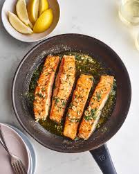 Garlic Butter Pan Seared Salmon Recipe Salmon Recipes Pan Seared Salmon Seared Salmon Recipes