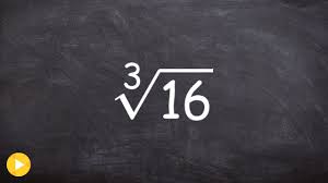 Find the square root of 123. Learn How To Simplify The Cube Root Of A Non Cube Number Cube Root 16 Youtube