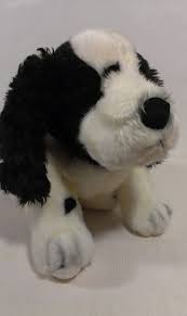 Black And White Springer Spaniel Stuffed Animal Russ Berrie Cocker Spaniel Stuffed Animal Plush Black White Beanie Puppy Dog 10 Dogs And Puppies Puppies Animals