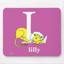 Discuss their favorite alphabet letters and illustrations. Dr Seuss S Abc Letter L White Add Your Name Mouse Pad Zazzle Com Abc Mouse Songs Abc Seuss