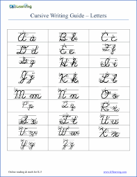 Cursive handwriting practice guide for journals and planners (uppercase, lowercase letters & practice words). Free Cursive Writing Worksheets Printable Cursive Writing Practice Sheets Cursive Writing Worksheets Learning Cursive