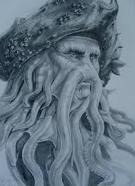 Davy Jones Davy Jones Pirate Art Jack Sparrow Drawing