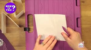 It's a really easy project that uses just 1/2 yard of fabric and takes only about an hour. Making Different Card Folds Using A Score Board With Leann Chivers New To You Youtube