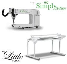 Handi Quilter Simply Sixteen 16 Inch Long Arm Quilting Machine 5 Foot Little Foot Frame W Precision Glide Wheels Package