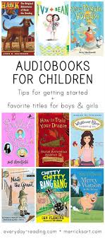 Audiobooks For Kids Tips For Starting Titles To Try Everyday Reading Audio Books For Kids Funny Books For Kids Books