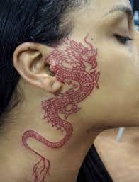 A dragon tattoo is ideal for powerhouses and flexible thinkers, and the great thing about small dragon tattoos is you can put them just about anywhere on the body, as these top 50 tattoo design ideas showcase. 71 Small Dragon Face Tattoo