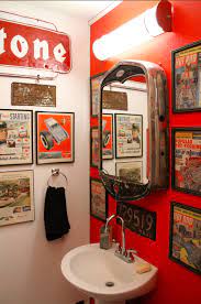 Looking to refresh your bedroom decor? Hot Rod Bathroom The H A M B Man Cave Bathroom Man Cave Garage Bathroom