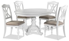 604 white dining table 6 chairs products are offered for sale by suppliers on alibaba.com, of which dining tables accounts for 39%, dining room sets accounts for 29%, and. Summer 5 Piece Dinette Set Oyster White Leon S