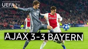 Squad / appearances · transfers. Ajax 3 3 Bayern Ucl Highlights Youtube