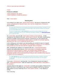 You have to write a formal warning letter to him, detailing why s/he is being disciplined and what so what actually goes in a warning letter? Free 9 Warning Letter For Bad Behavior Samples In Pdf Ms Word