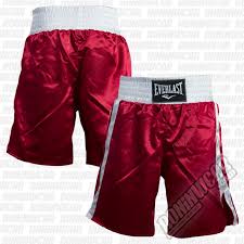 Everlast Boxing Trunks Red