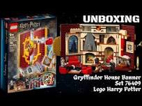 Unboxing - Gryffindor House Banner (76409) | Lego Harry Potter