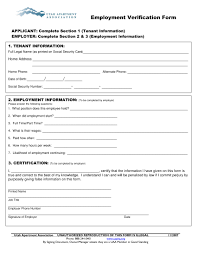 Immigrants whose immigration status legally allows them to work. What Is A Tenant Employment Verification Form With Samples
