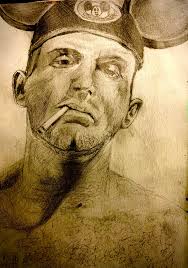 Watercolor painting with mixed mediums