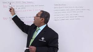 Dbms Domain Relational Calculus Query Example 1 Youtube