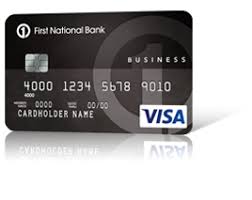 Start building credit for your business. First National Bank Business Edition Secured Visa Card Review Set Credit Limit 2 000 100 000 Bank Checking Savings