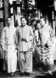 Panchen Lama Moa Zedong Dalai Lama Beijing China June 8 1958 Dalai Lama History Tibet