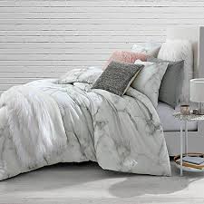 Black And White Twin Xl Comforter Set Twin Xl Bedding In A Bag In 2020 Comforter Sets Marble Comforter Marble Bed Set