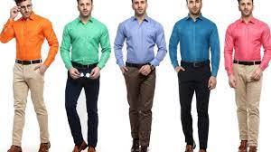 Men, you don't always have to wear solid colors. Mensfashion Mensofficwear Shirtsandtrousers Office Wear Clothing For Men Formal Business Casual Attire For Men Formal Dresses For Men Formal Shirts For Men