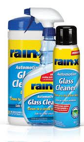 The above steps should be enough to remove the sticker. Rain X Glass Cleaner Rain X