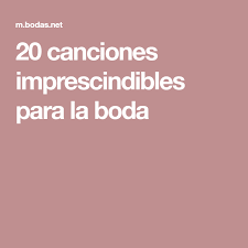 Escoge de entre estas canciones para bodas llenas de azúcar. 20 Canciones Imprescindibles Para La Boda Canciones Boda Boda De Oro