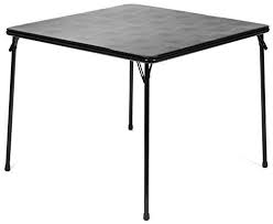 Price Tracking For Xl Series 38 Square Folding Card And Game Table Extra Large Wheelchair Accessible Black 719xl Black Price History Chart And Drop Alert Folding Table Padded Folding Chairs Table