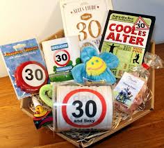 Geschenkidee 30 Geburtstag Geschenkkorb Mann Etsy 30th Birthday Birthday Gifts