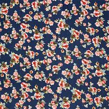 Check spelling or type a new query. Small Floral Bunches On Vintage Blue Cotton Spandex Blend Knit Fabric Surface Pattern Design Inspiration Fabric Stores Online Floral