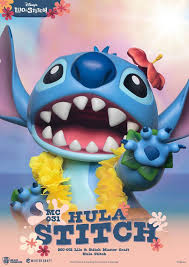 Which disney character inspires your fashion at the park? Disney Master Craft Statue Hula Stitch 38 Cm Otaku Square