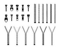 Types of Zipper pullers at Trimmers, Zipper puller, zip ...