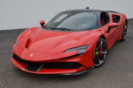 The car shares its name with the sf90 formula one car with sf90 standing for the 90th anniversary of the scuderia ferrari racing team and stradale meaning made for the road. Used 2021 Ferrari Sf90 Stradale For Sale 774 900 Cauley Ferrari Stock 261284