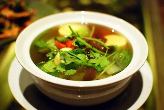 Clear Tofu Soup