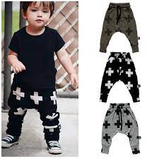 New 2017 Baby Pants Fashion Baby Boys Pants Harem Pants For Girls Cross Star Children Boy Toddler Child Trousers Baby Clothes Baby Pants Baby Boy Pantspants Fashion Aliexpress