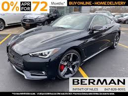 It has a more powerful and more efficient engine giving 400 horsepower and results in 20 mileage in city while up to 26 mpg on highway. New Infiniti Q60 Coupe For Sale In Chicago Berman Infiniti Chicago