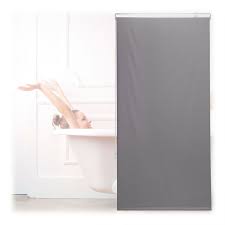 Duschrollo grau badezimmervorhang seitenzugrollo badewannen rollo fenster decke. Relaxdays Duschrollo 80x240 Cm Seilzugrollo Fur Dusche Badewanne Decke Fenster Badrollo Wasserabweisend Grau Moebel Suchmaschine Ladendirekt De