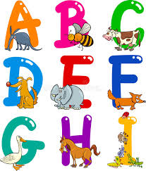 New users enjoy 60% off. Cartoon Spanish Alphabet With Animals Stock Vector Illustration Of Letter Sign 44125183