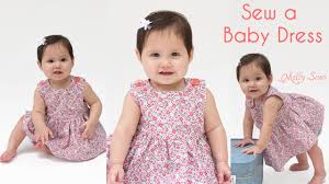 An easy sew, and a comfortable wear for any little girl. How To Sew A Baby Dress Free Pattern Youtube